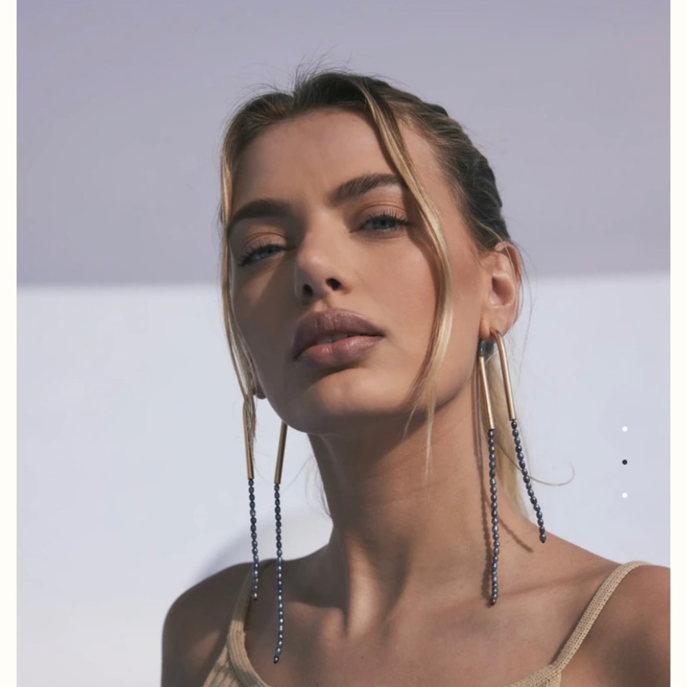 NWT Cult Gaia Meta Earrings NEVER WORN